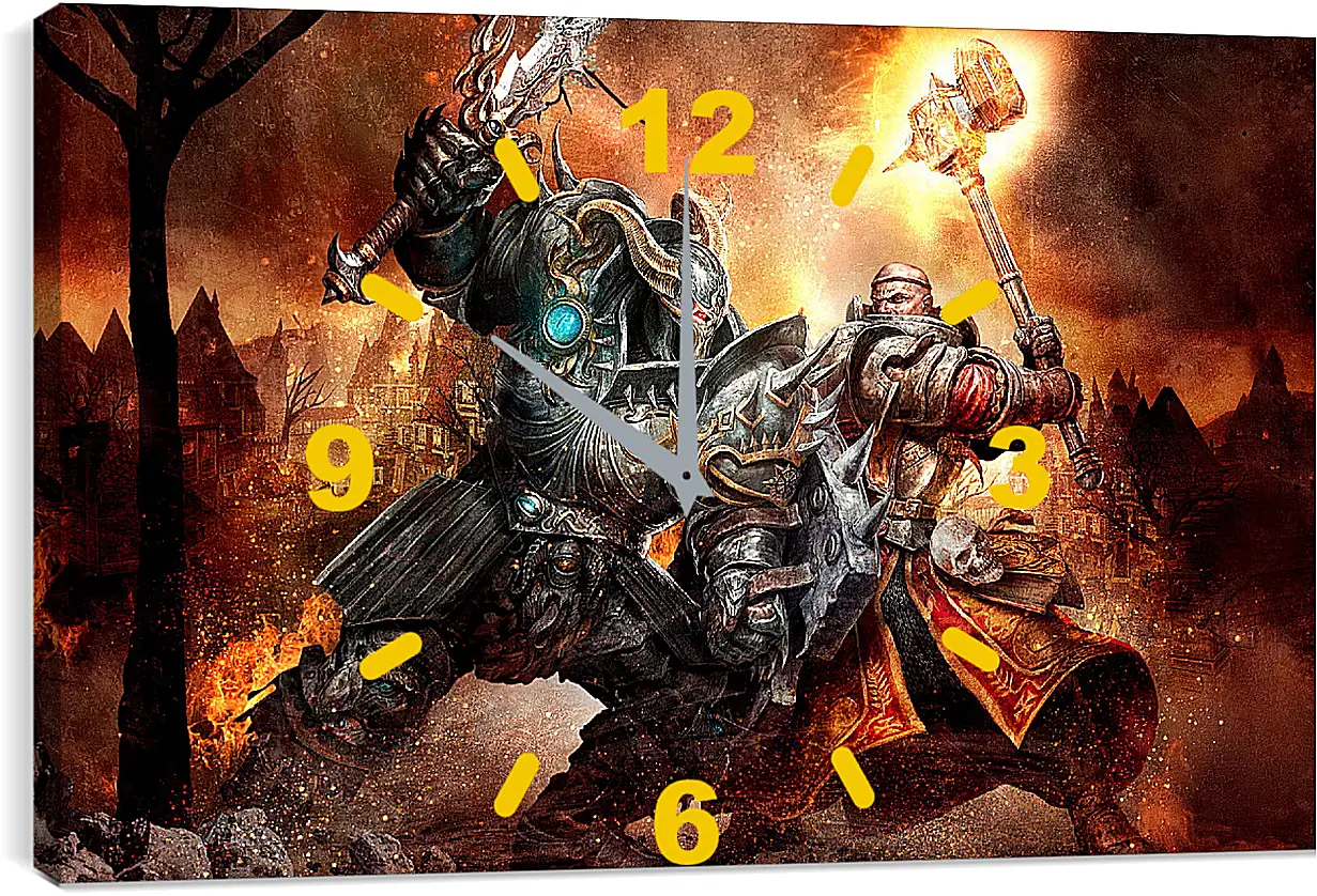 Часы картина - Warhammer

