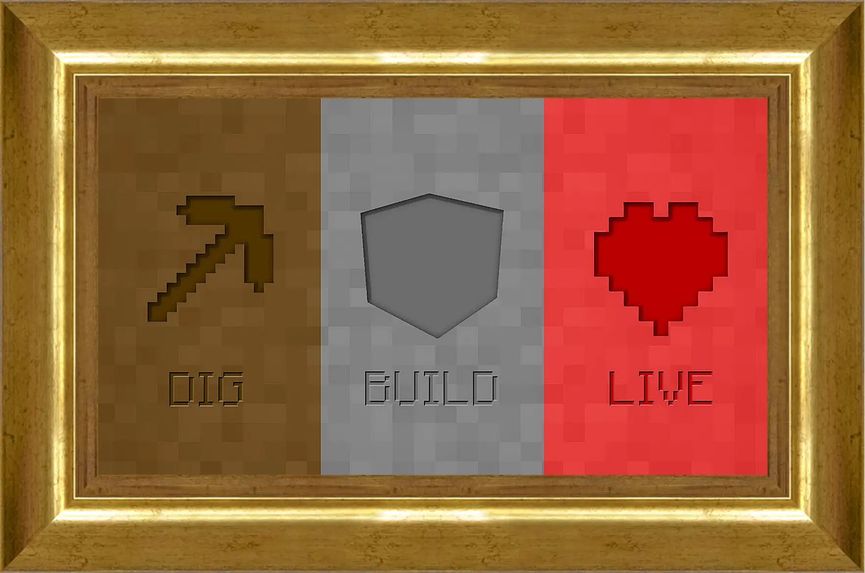 Картина в раме - Minecraft
