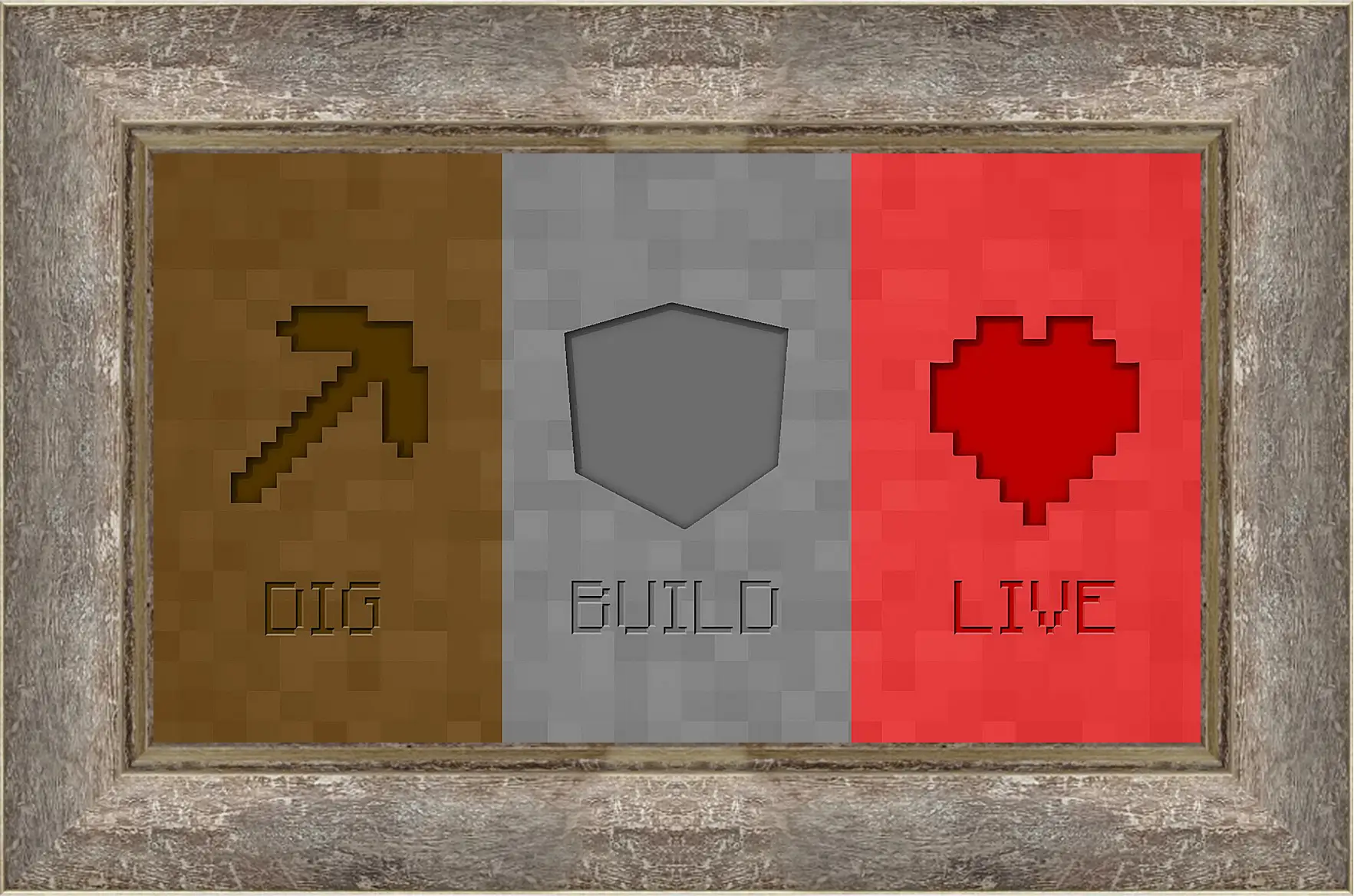 Картина в раме - Minecraft
