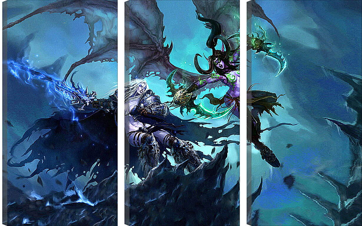 Модульная картина - Warcraft
