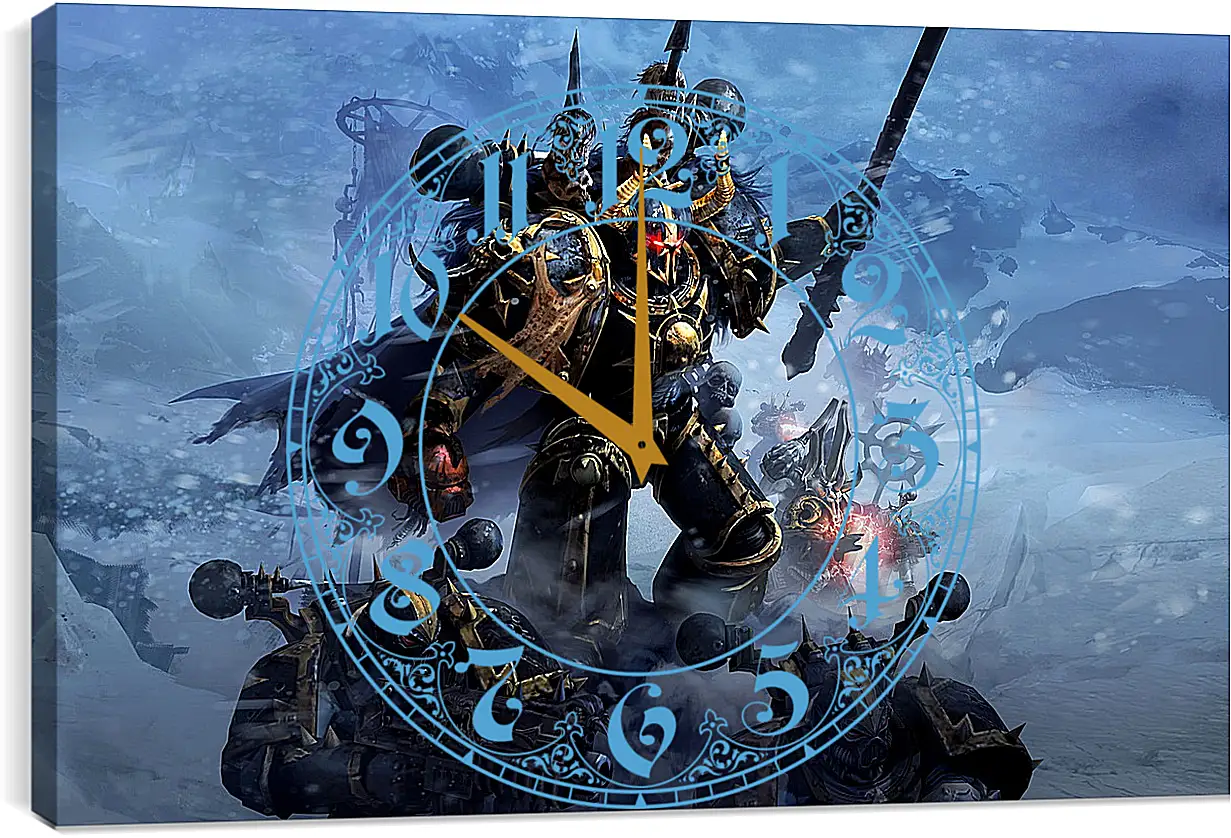 Часы картина - Warhammer
