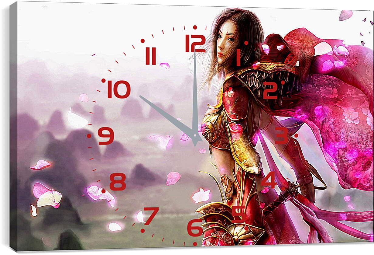 Часы картина - Legend Of Mir
