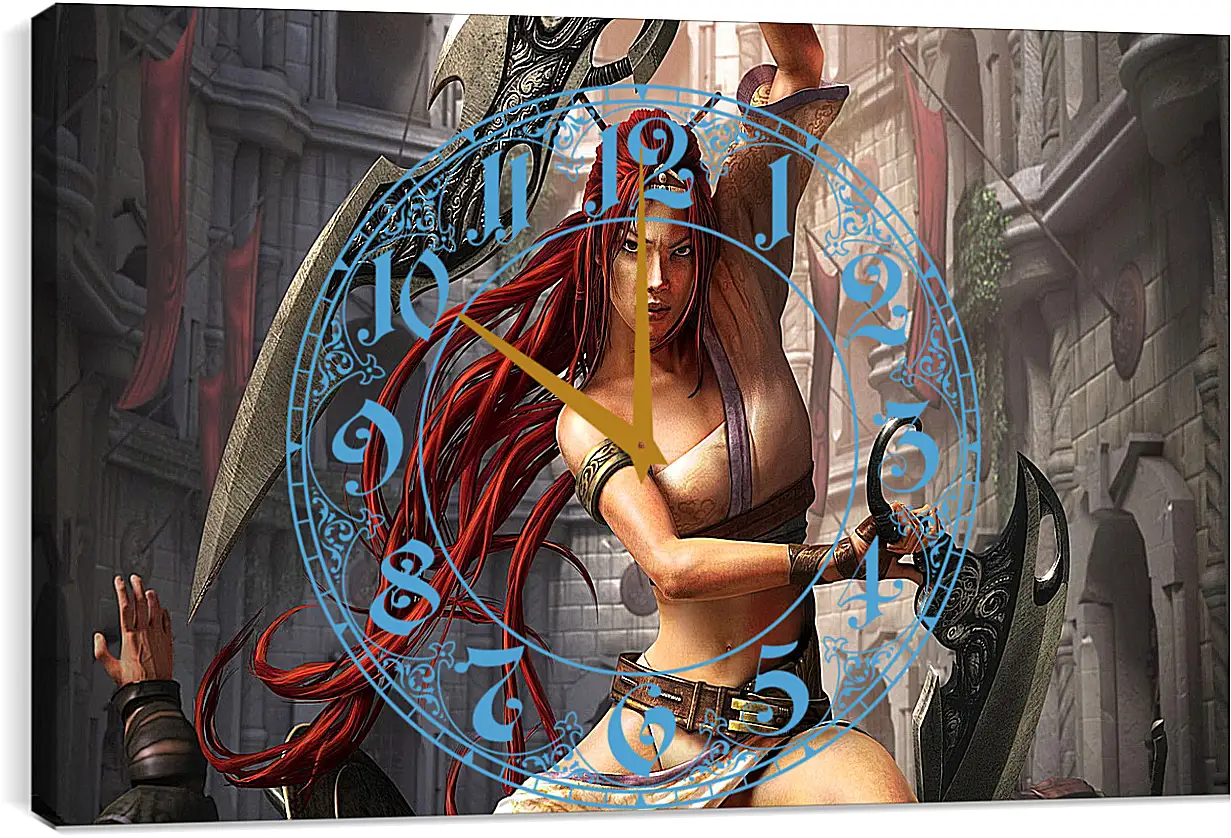 Часы картина - Heavenly Sword
