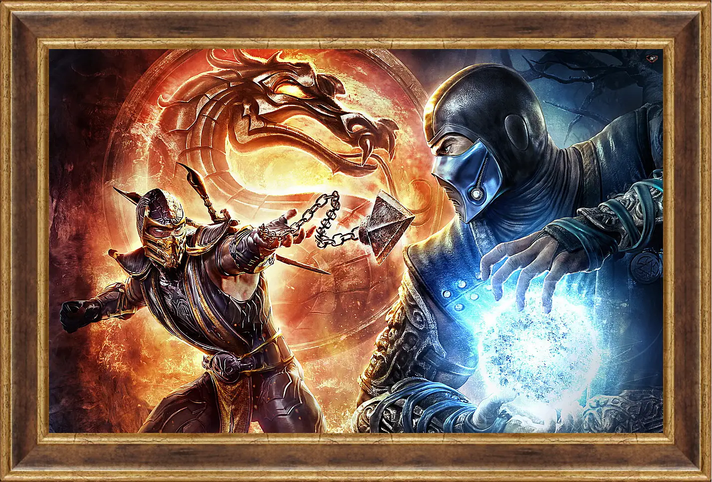 Картина в раме - Mortal Kombat
