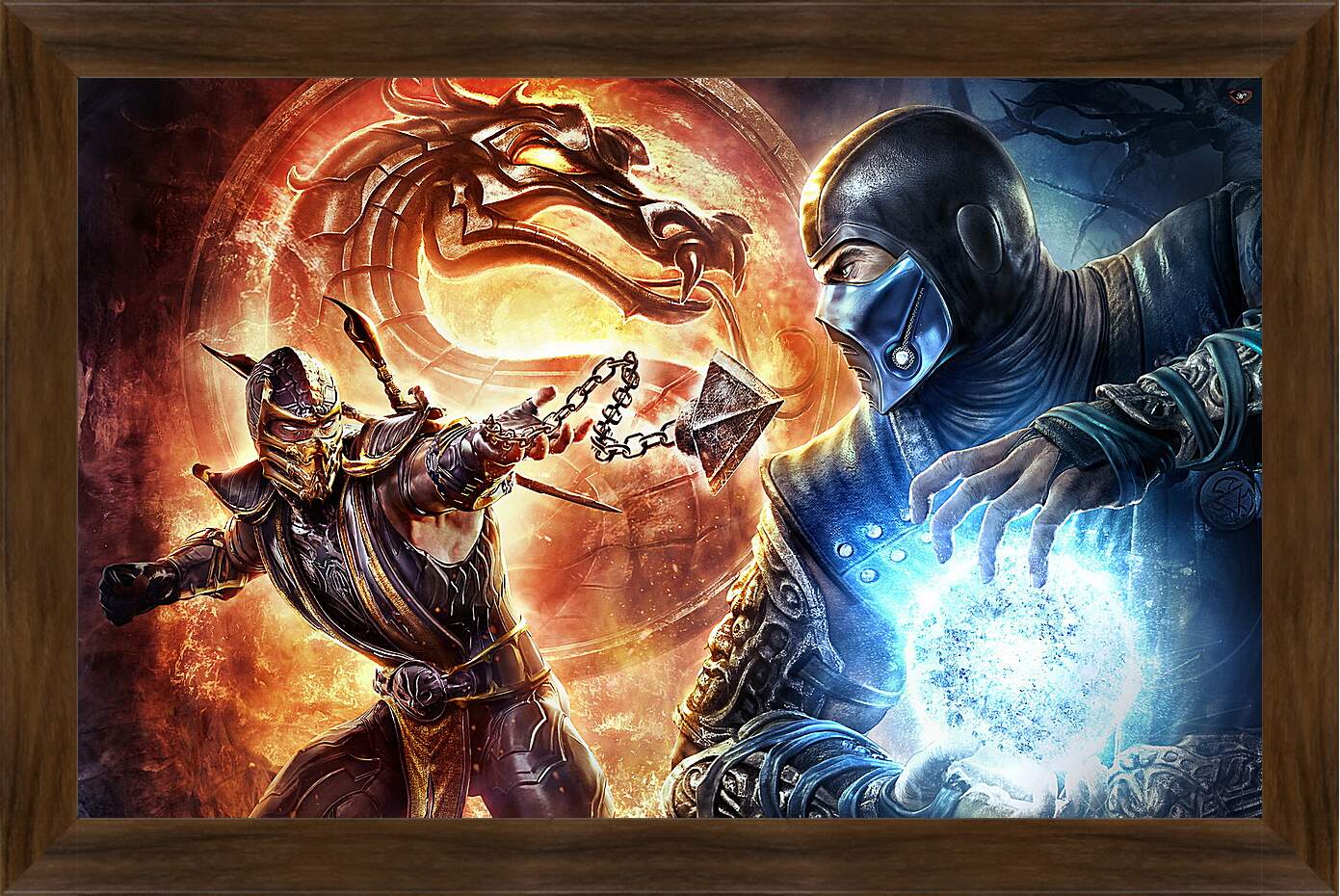 Картина в раме - Mortal Kombat
