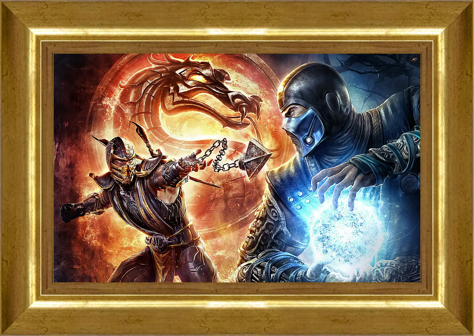 Картина в раме - Mortal Kombat
