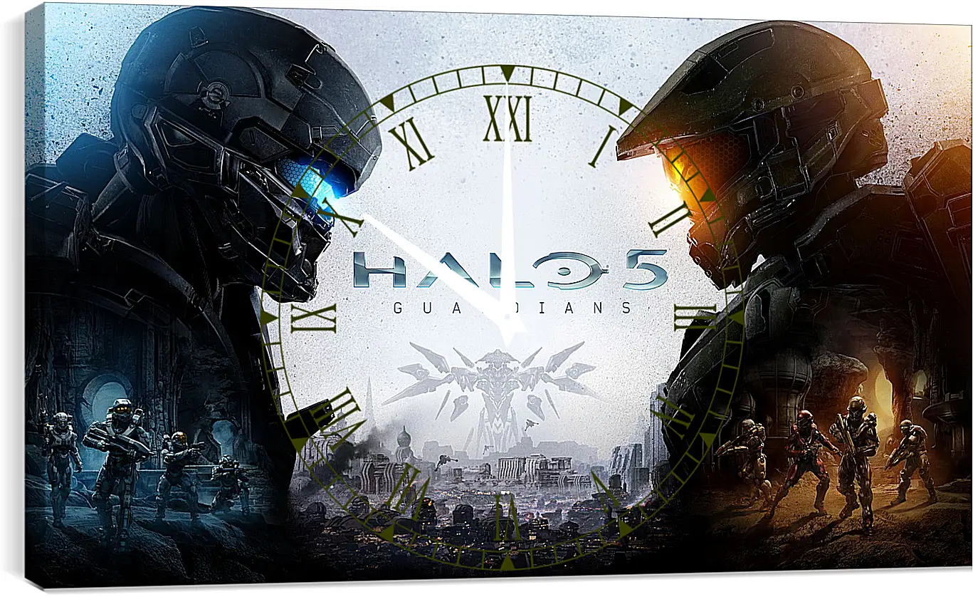 Часы картина - Halo 5: Guardians
