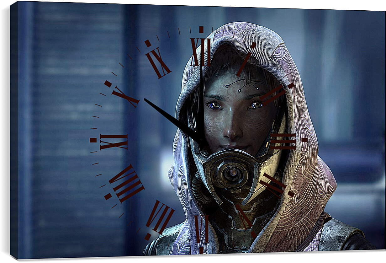 Часы картина - Mass Effect 3

