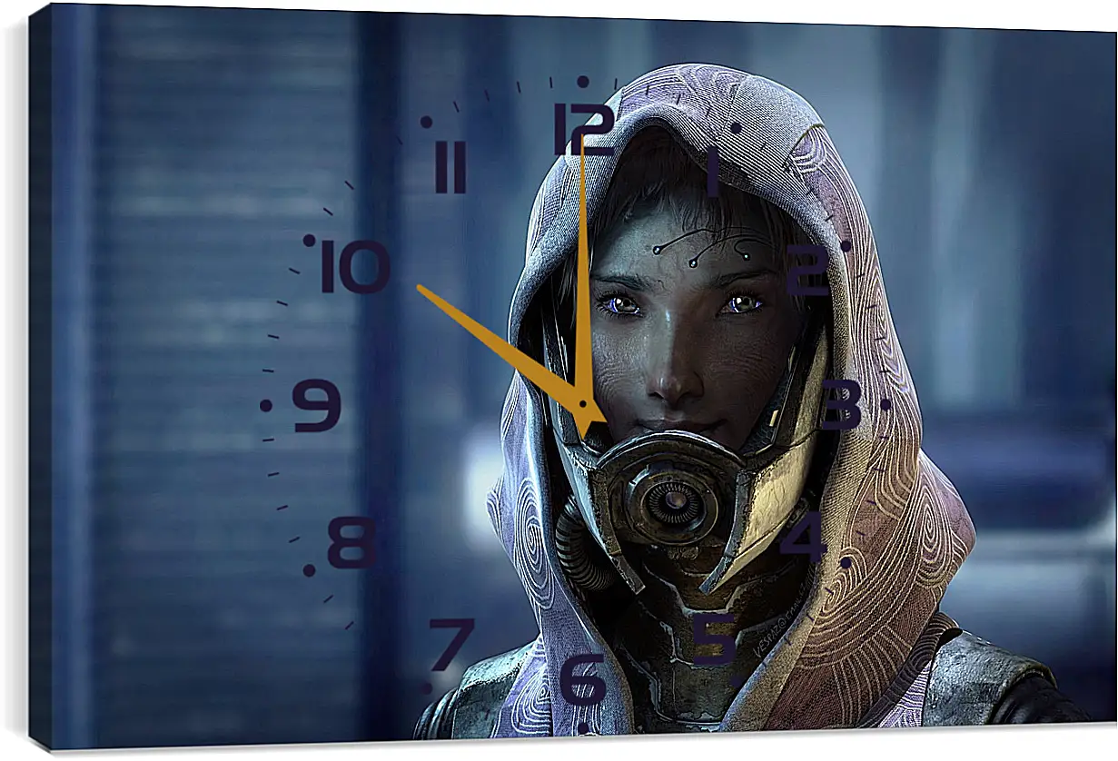 Часы картина - Mass Effect 3
