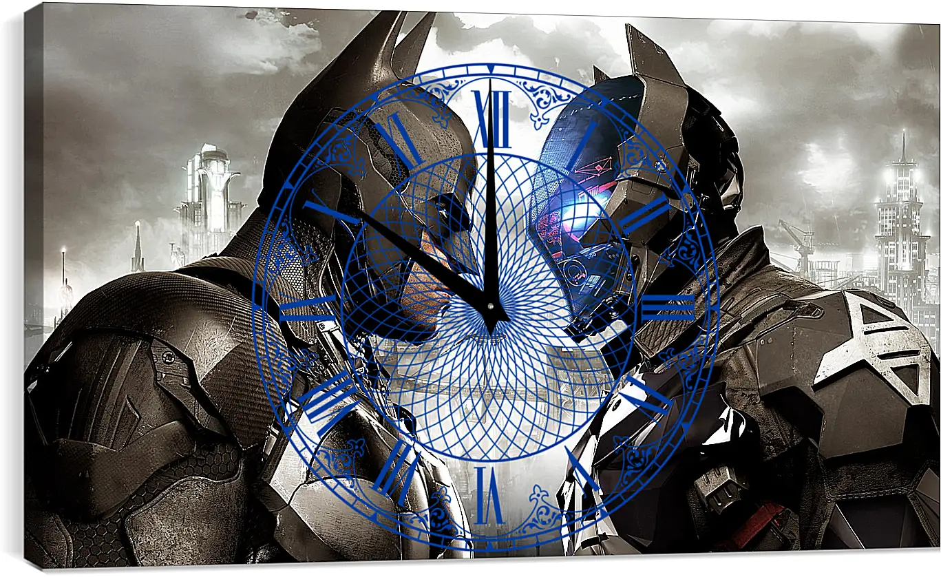 Часы картина - Batman: Arkham Knight
