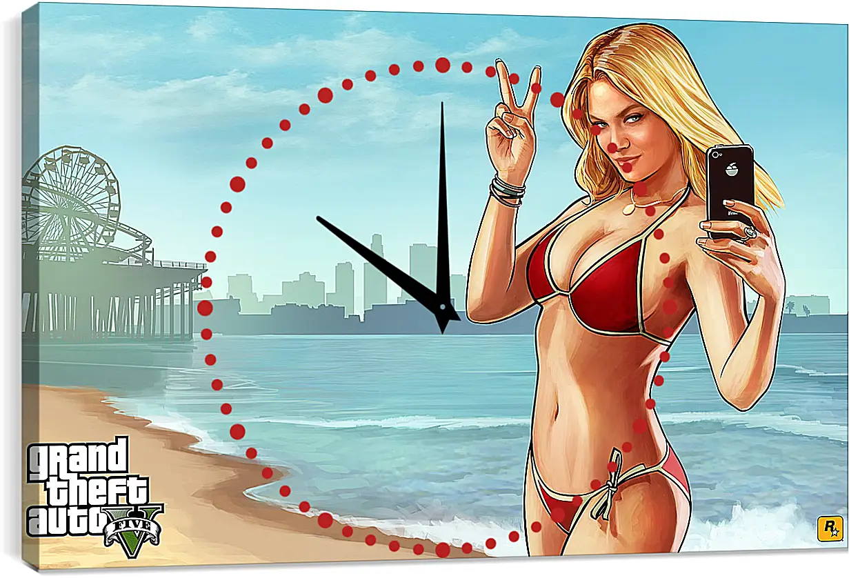 Часы картина - Grand Theft Auto V
