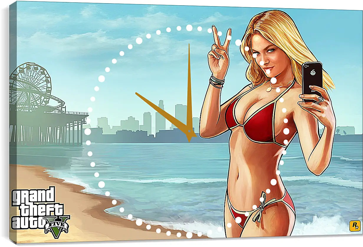 Часы картина - Grand Theft Auto V
