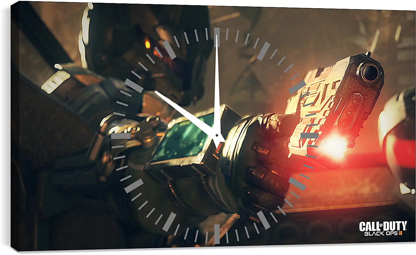 Часы картина - Call Of Duty: Black Ops III
