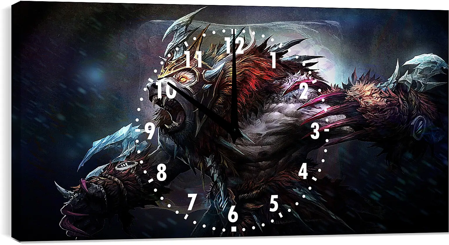Часы картина - DotA 2
