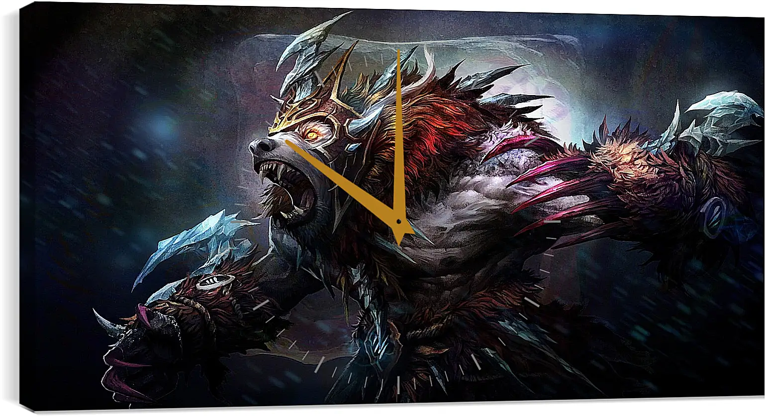 Часы картина - DotA 2
