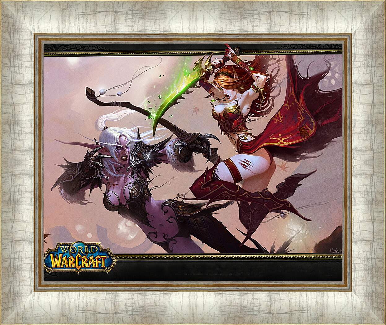 Картина в раме - Warcraft

