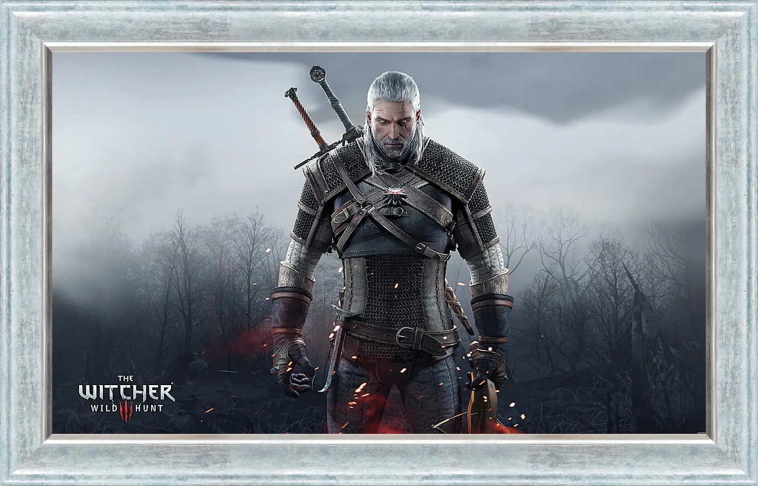 Картина в раме - The Witcher 3: Wild Hunt (Ведьмак), Геральт очень зол