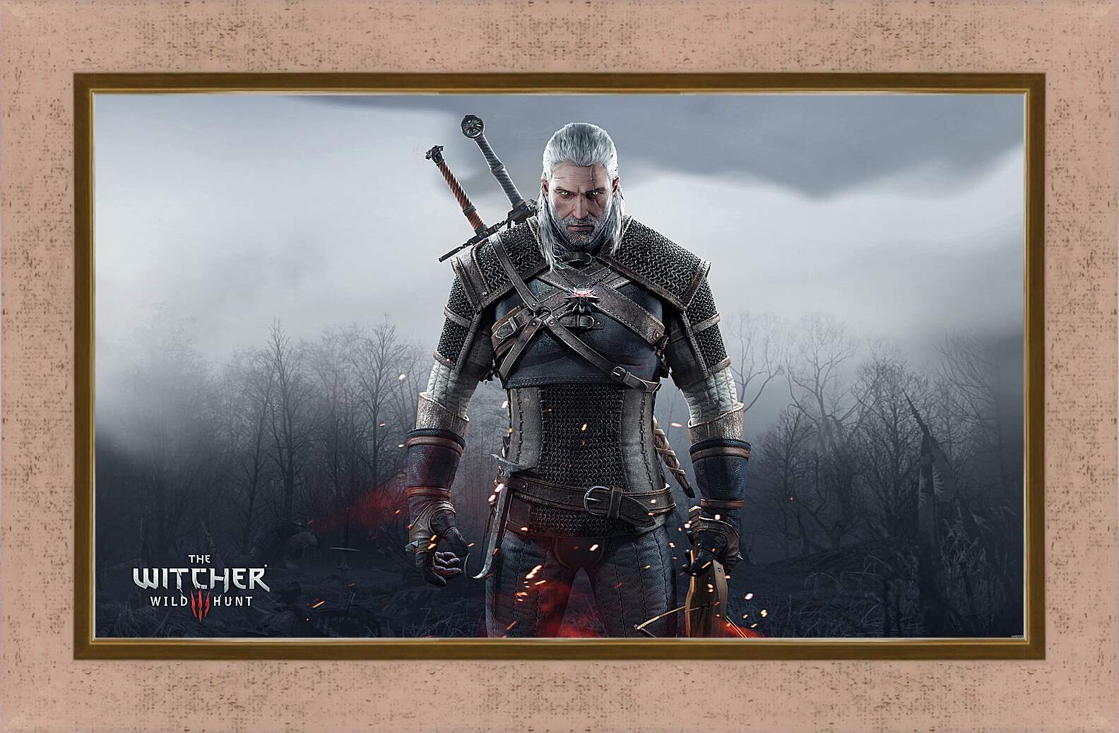 Картина в раме - The Witcher 3: Wild Hunt (Ведьмак), Геральт очень зол