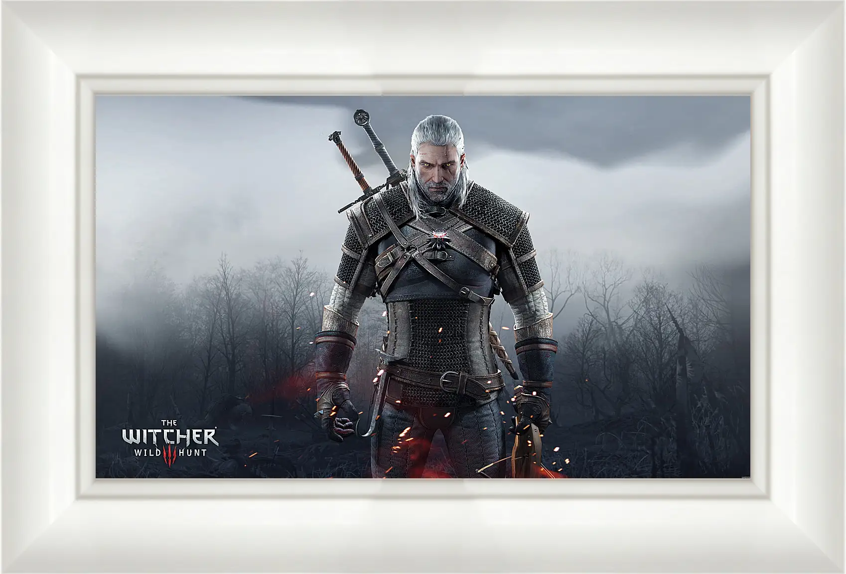 Картина в раме - The Witcher 3: Wild Hunt (Ведьмак), Геральт очень зол