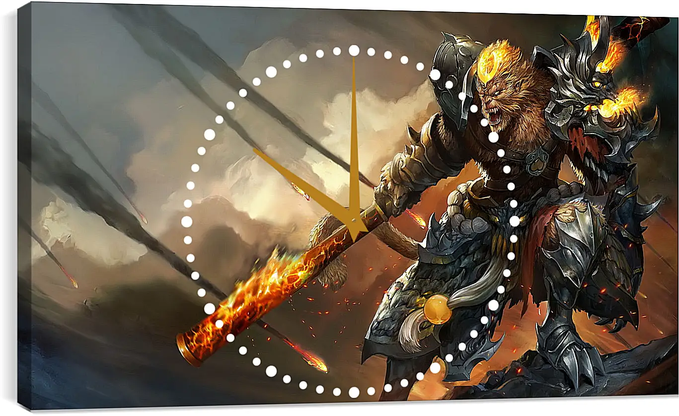 Часы картина - League Of Legends
