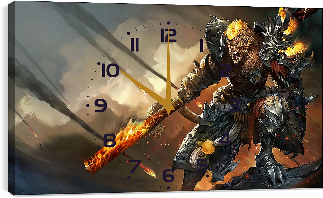 Часы картина - League Of Legends
