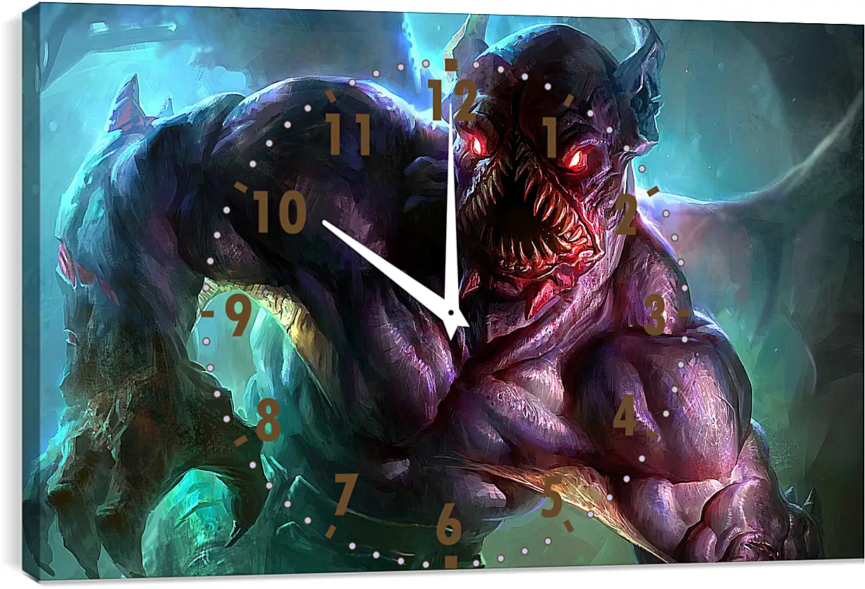 Часы картина - DotA 2
