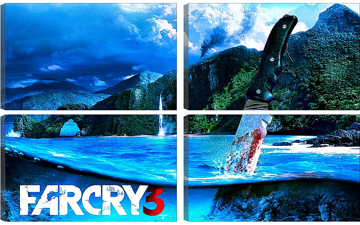 Модульная картина - Far Cry 3
