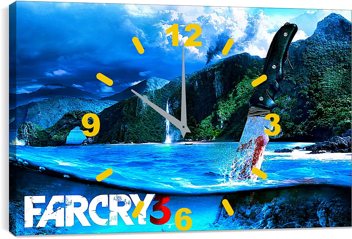 Часы картина - Far Cry 3
