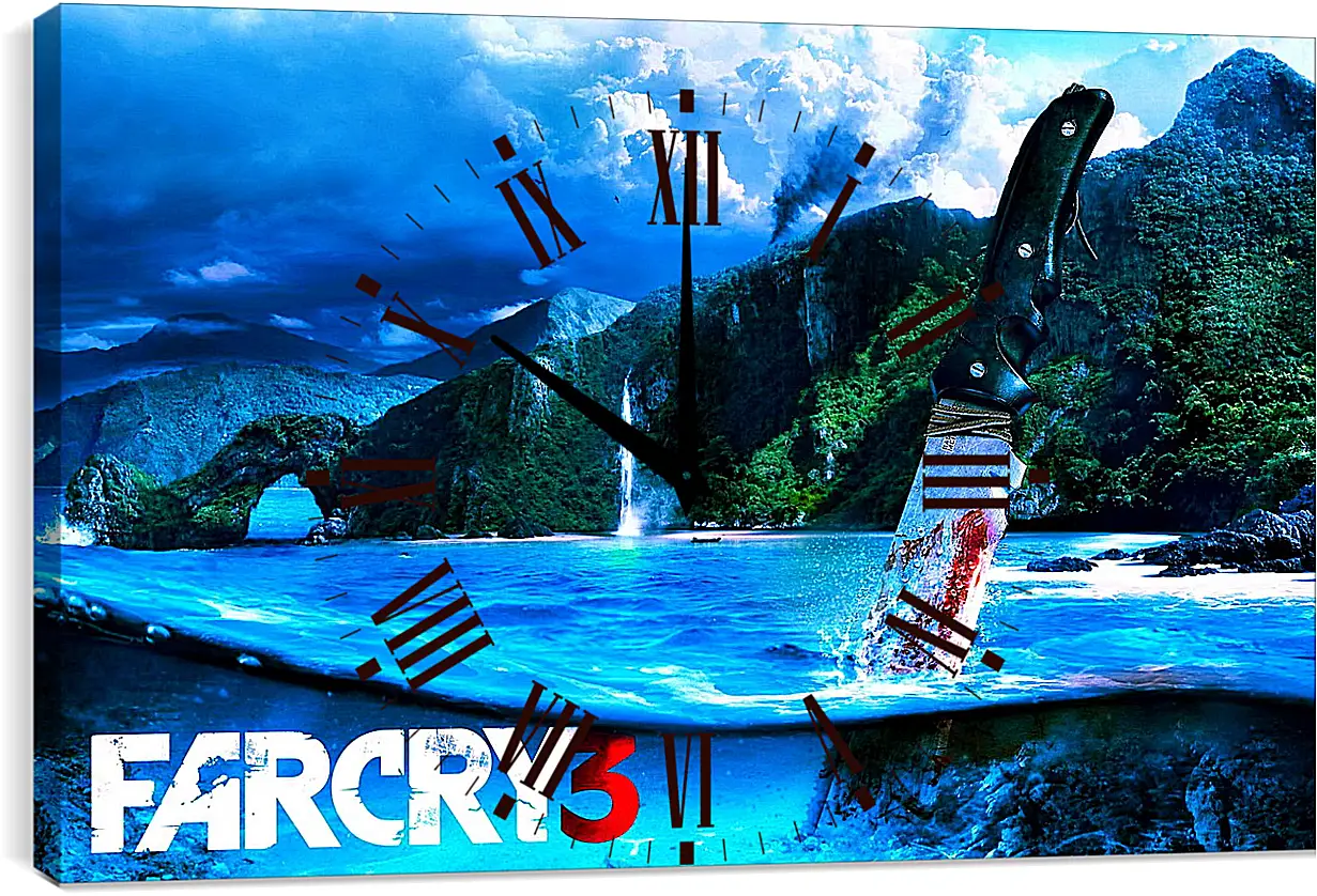 Часы картина - Far Cry 3
