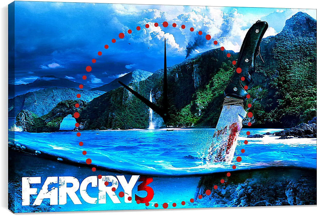 Часы картина - Far Cry 3
