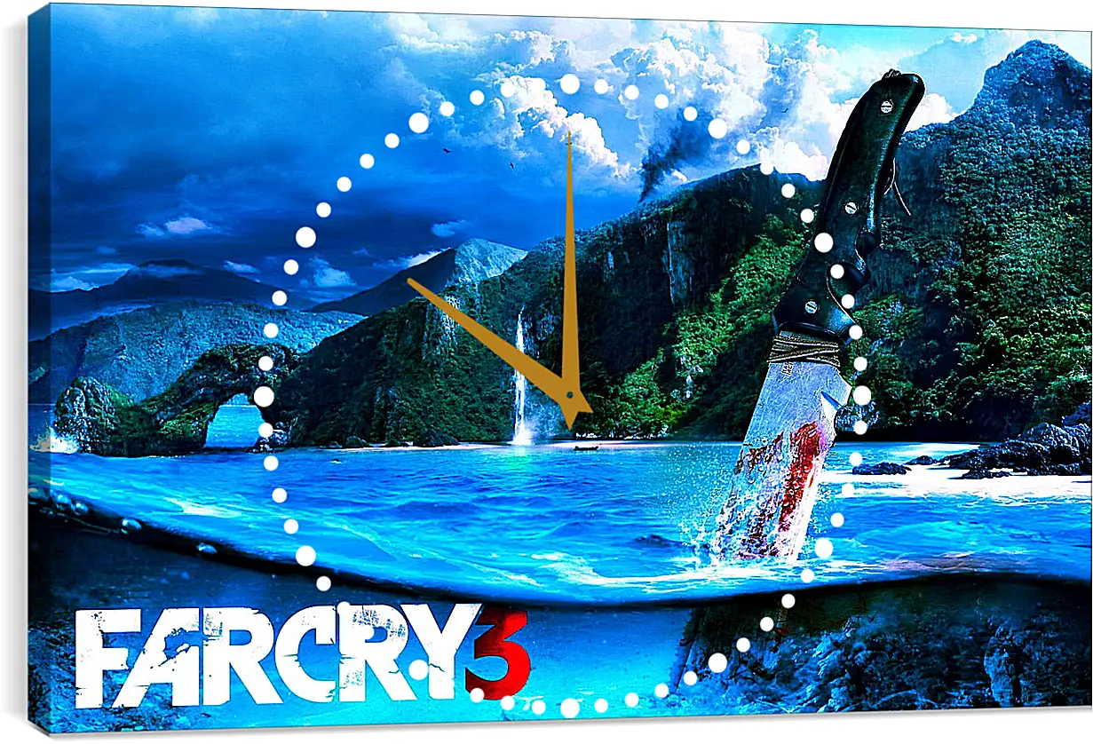 Часы картина - Far Cry 3
