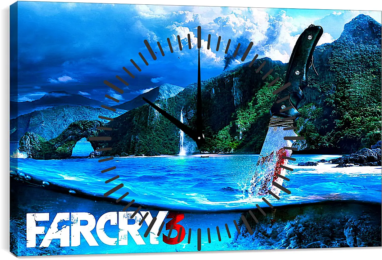 Часы картина - Far Cry 3
