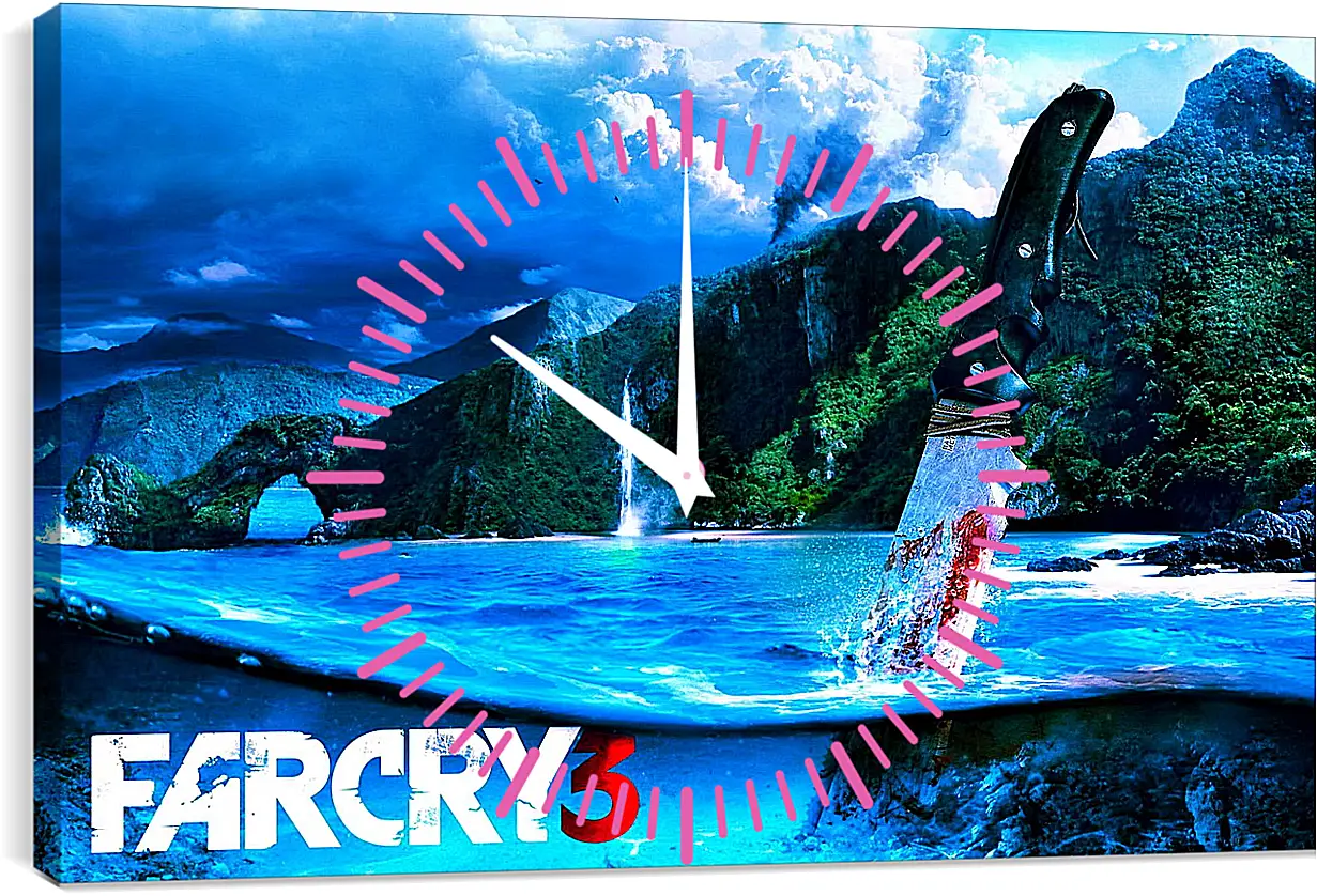 Часы картина - Far Cry 3
