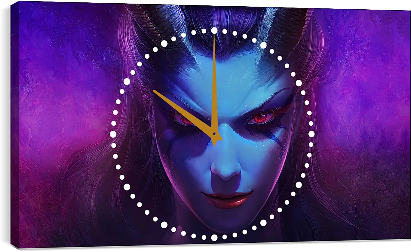 Часы картина - DotA 2
