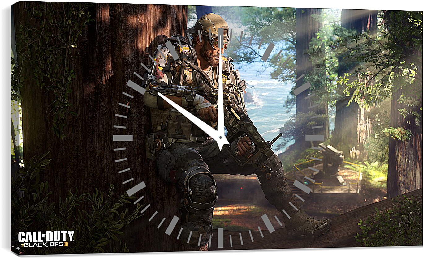 Часы картина - Call Of Duty: Black Ops III
