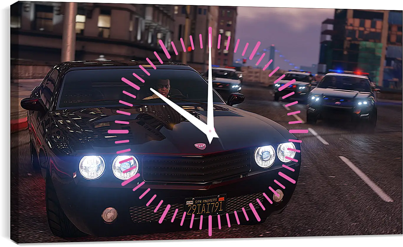 Часы картина - Grand Theft Auto V
