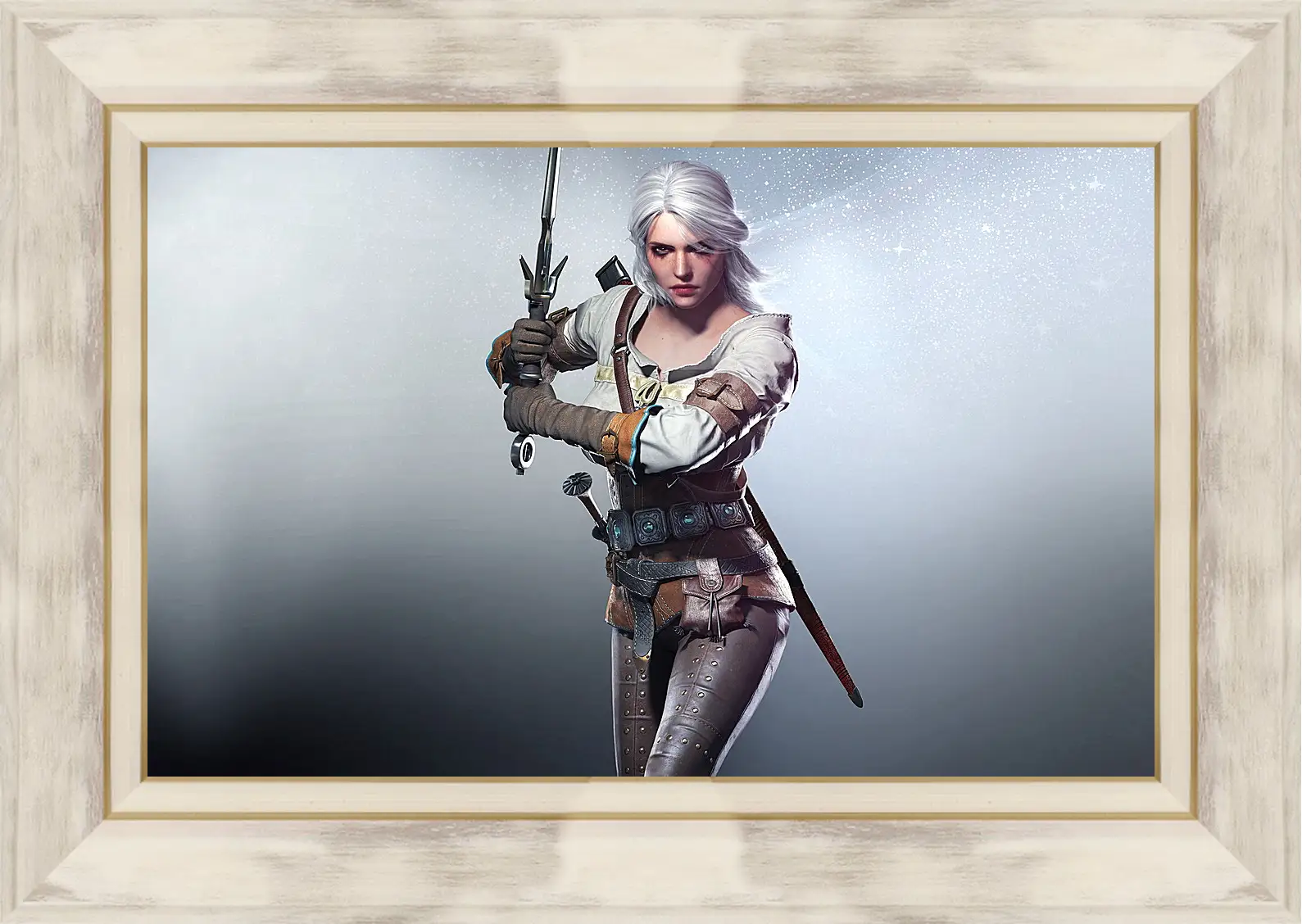 Картина в раме - The Witcher 3: Wild Hunt (Ведьмак), Цири нападает