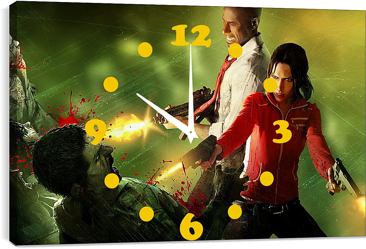 Часы картина - Left 4 Dead
