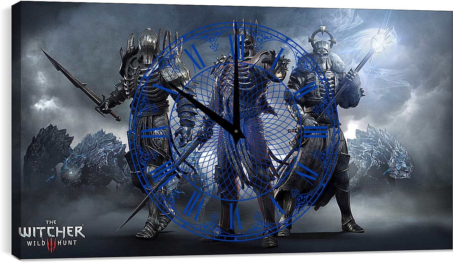 Часы картина - The Witcher 3 (Ведьмак), Дикий гон