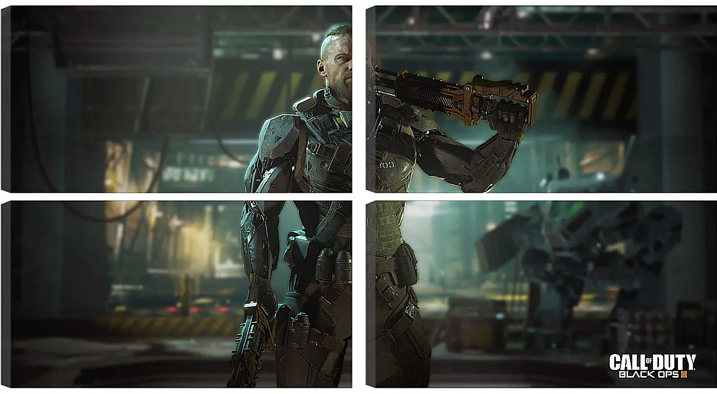 Модульная картина - Call Of Duty: Black Ops III
