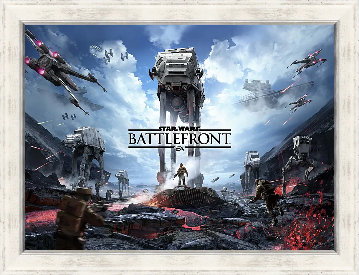 Картина в раме - Star Wars Battlefront
