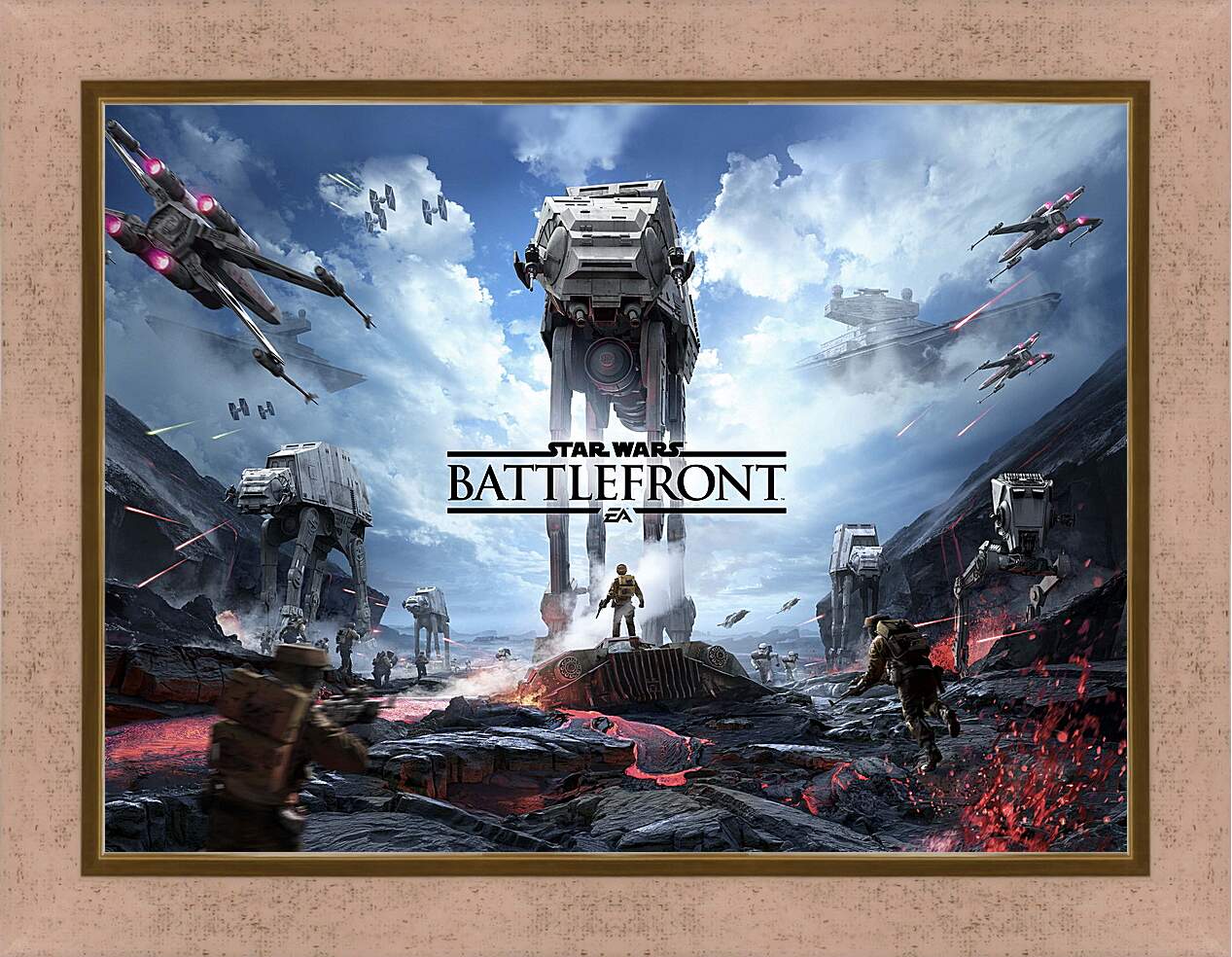 Картина в раме - Star Wars Battlefront
