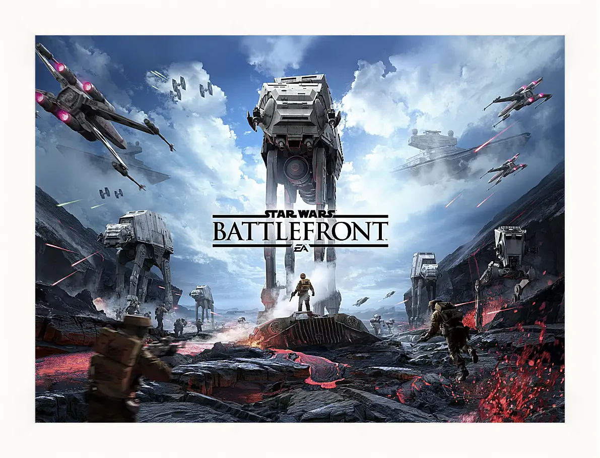 Картина в раме - Star Wars Battlefront
