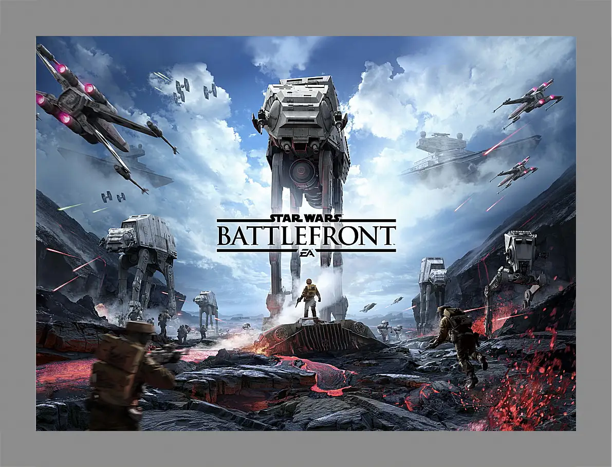 Картина в раме - Star Wars Battlefront
