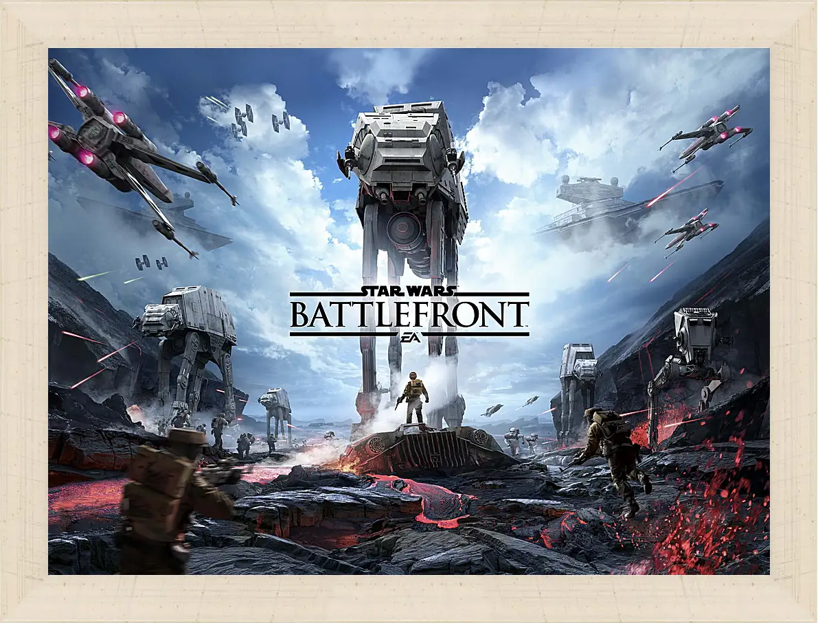 Картина в раме - Star Wars Battlefront
