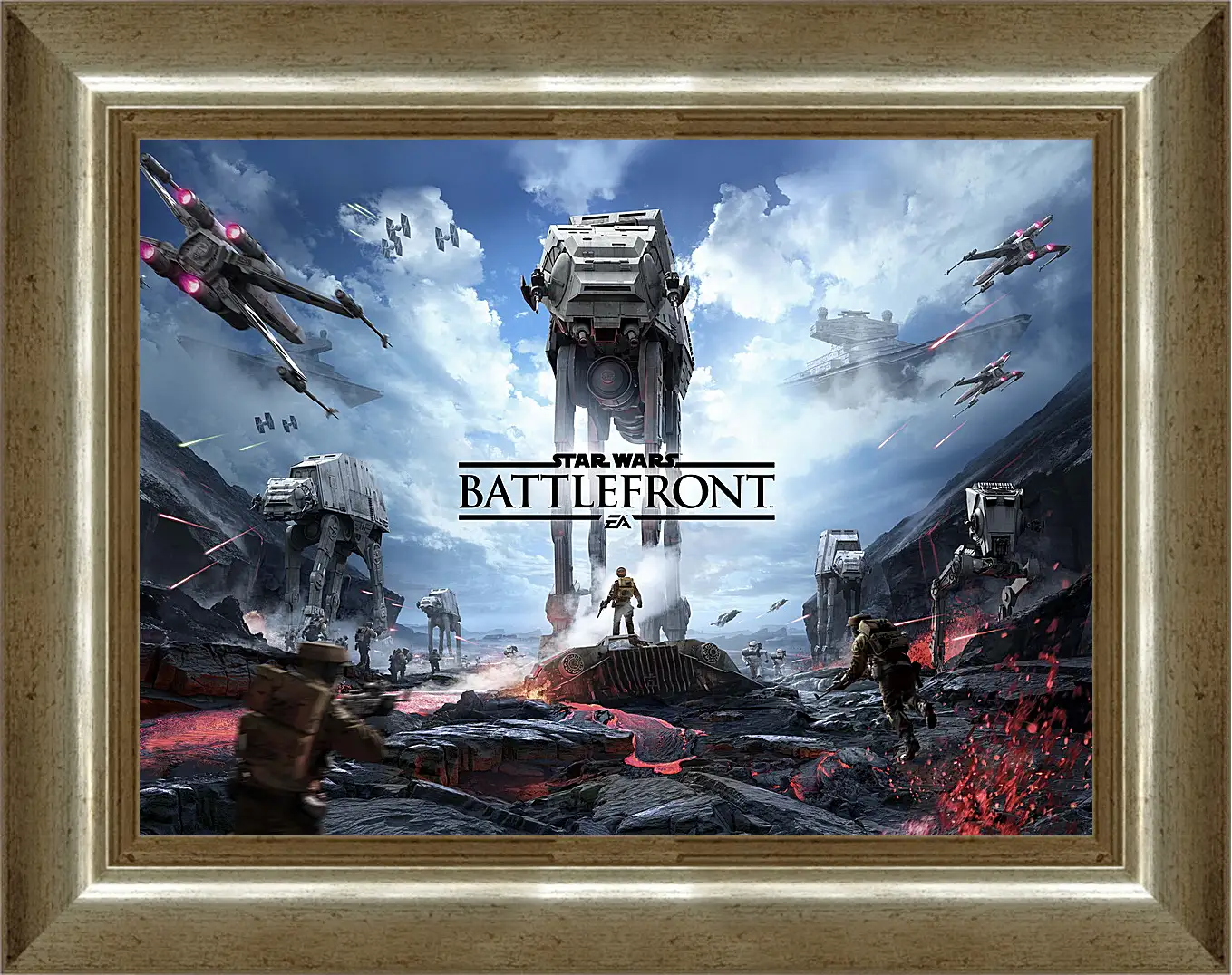 Картина в раме - Star Wars Battlefront
