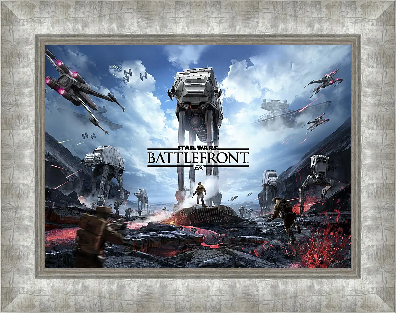 Картина в раме - Star Wars Battlefront
