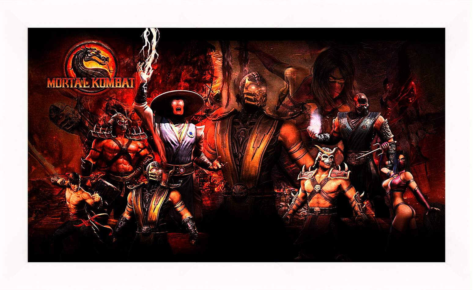 Картина в раме - Mortal Kombat
