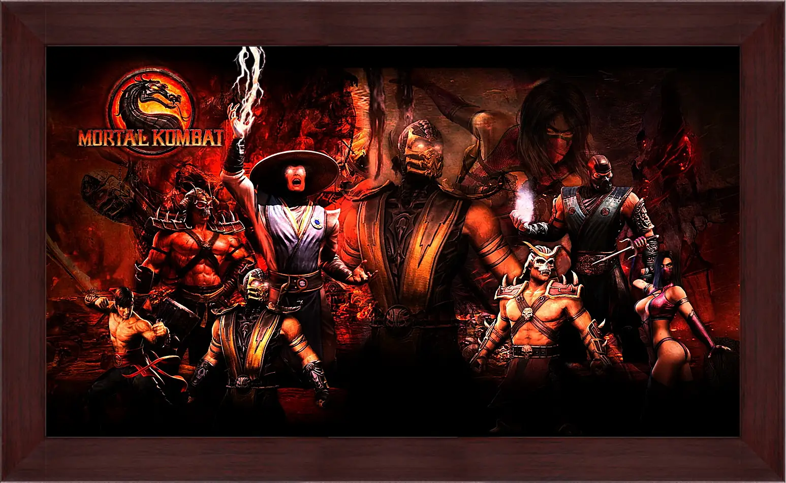 Картина в раме - Mortal Kombat
