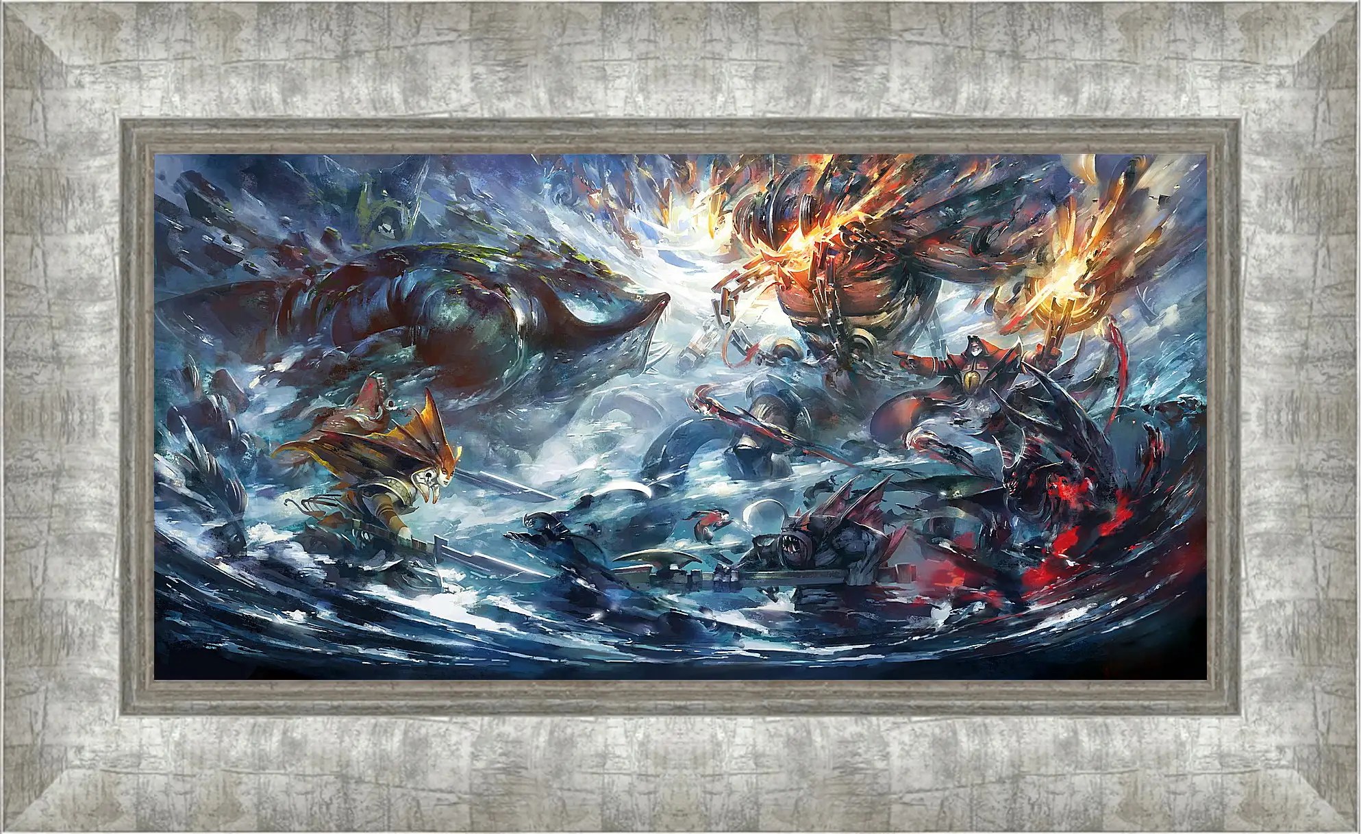Картина в раме - DotA 2
